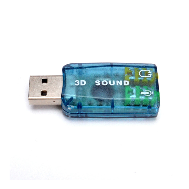 Лидер продаж, мини внешняя звуковая карта Usb, 5,1 каналов, адаптер для звуковой карты 3,5 мм, интерфейс для микрофона и наушников для ПК и компьютера