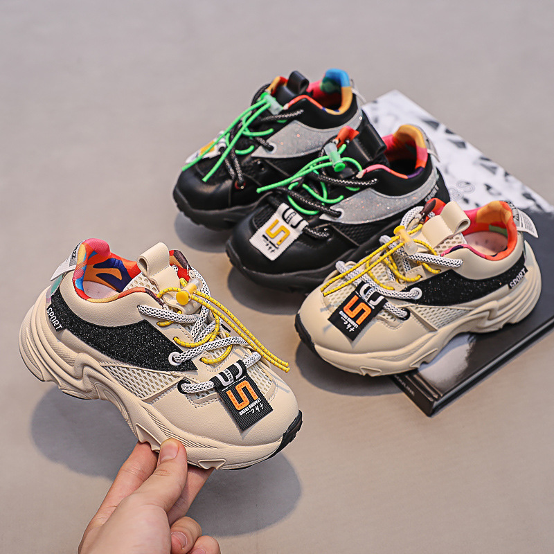 New Arrivals Kids Shoes for Boys Baby Toddler Sneakers Fashion Boutique Breathable Little Children Girls Sports Shoes