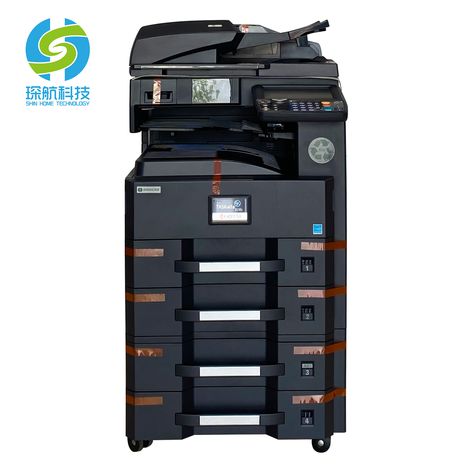 Used A3 Printer Black and White Copier Machine For Kyocera Taskalfa 3510i Office Multifunctional Print Machine
