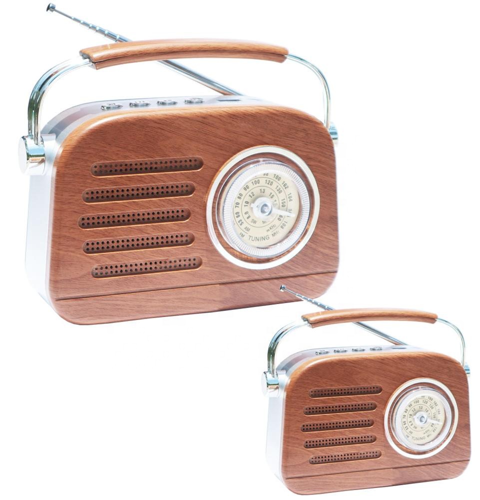 portable home radio with dynamic speaker am fm radio