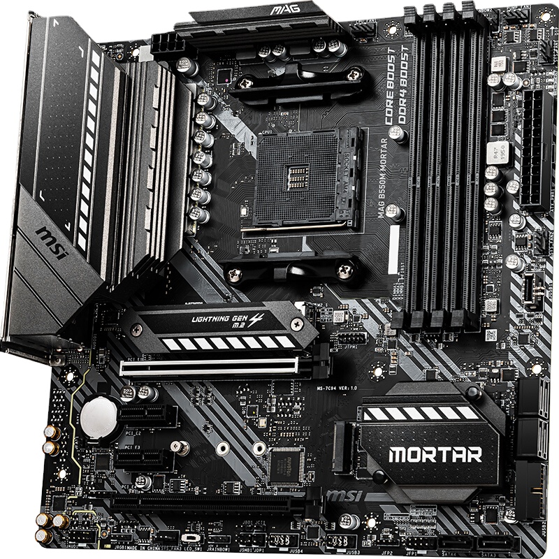 MSI B550M раствор AM4 AMD B550 SATA 6 ГБ/сек. mикро ATX AMD Материнская плата AMD RYZEN3 3900X 3700X 3600 и RYZEN4 4750 г