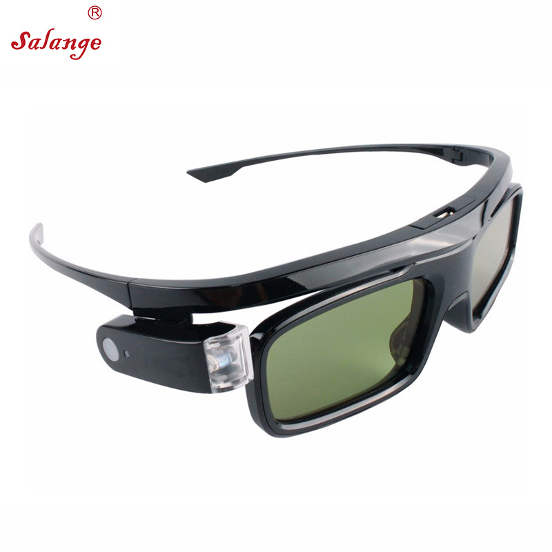 Salange Amazon Лучшие продажи ультра прозрачные 144 Гц 3D очки для активных затворов для DLP Link 3D Проектора Как BenQ Explay XGIMI JMGO