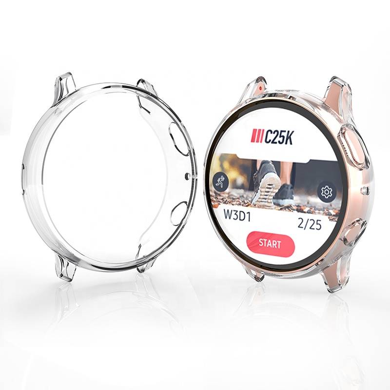 Новый защитный чехол для Samsung Galaxy Watch Active 2 40 мм/44 мм все вокруг часы чехол ТПУ ремешок аксессуары