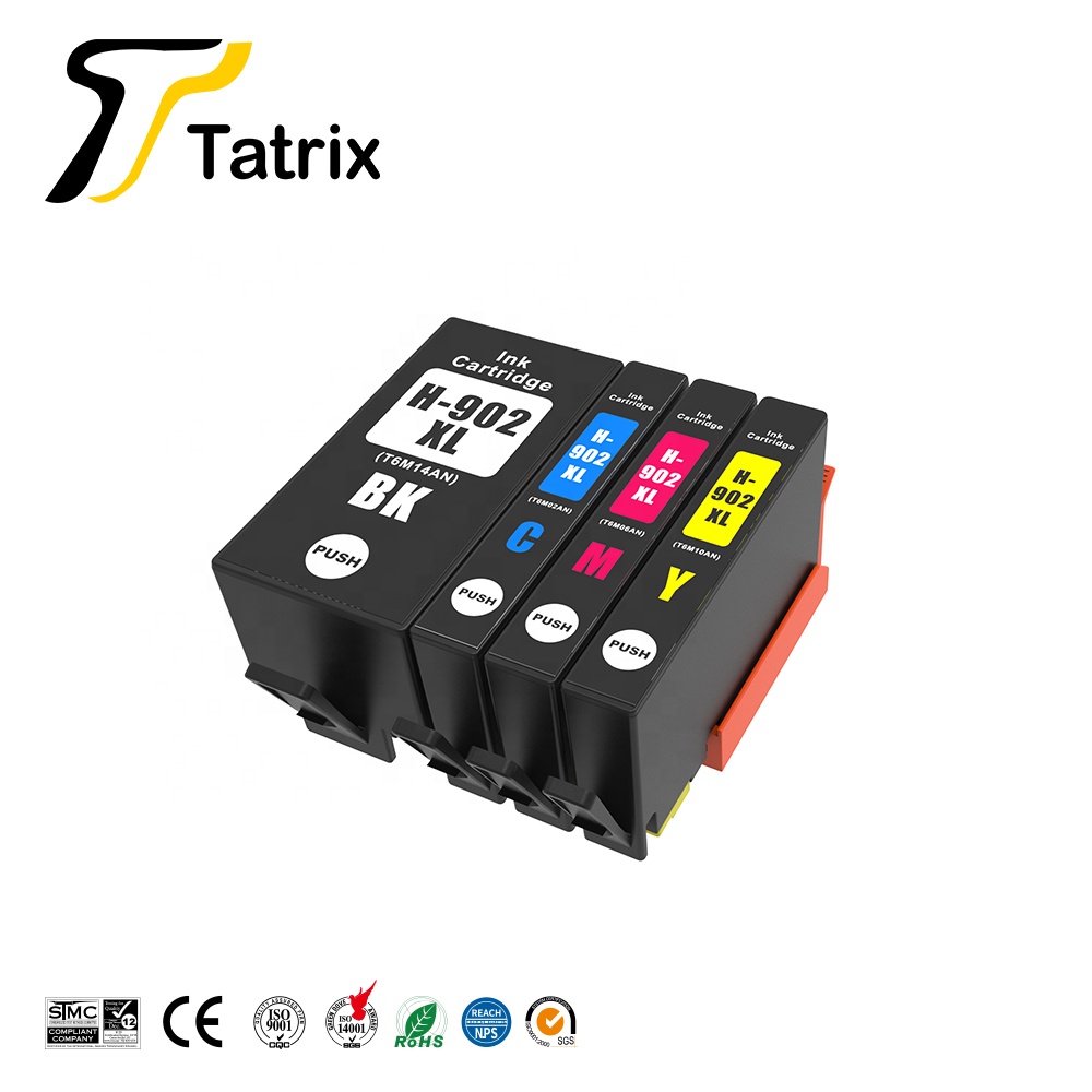 Чернильный картридж Tatrix 902 902XL 906 906XL для струйного принтера HP OfficeJet Pro 6968 6970