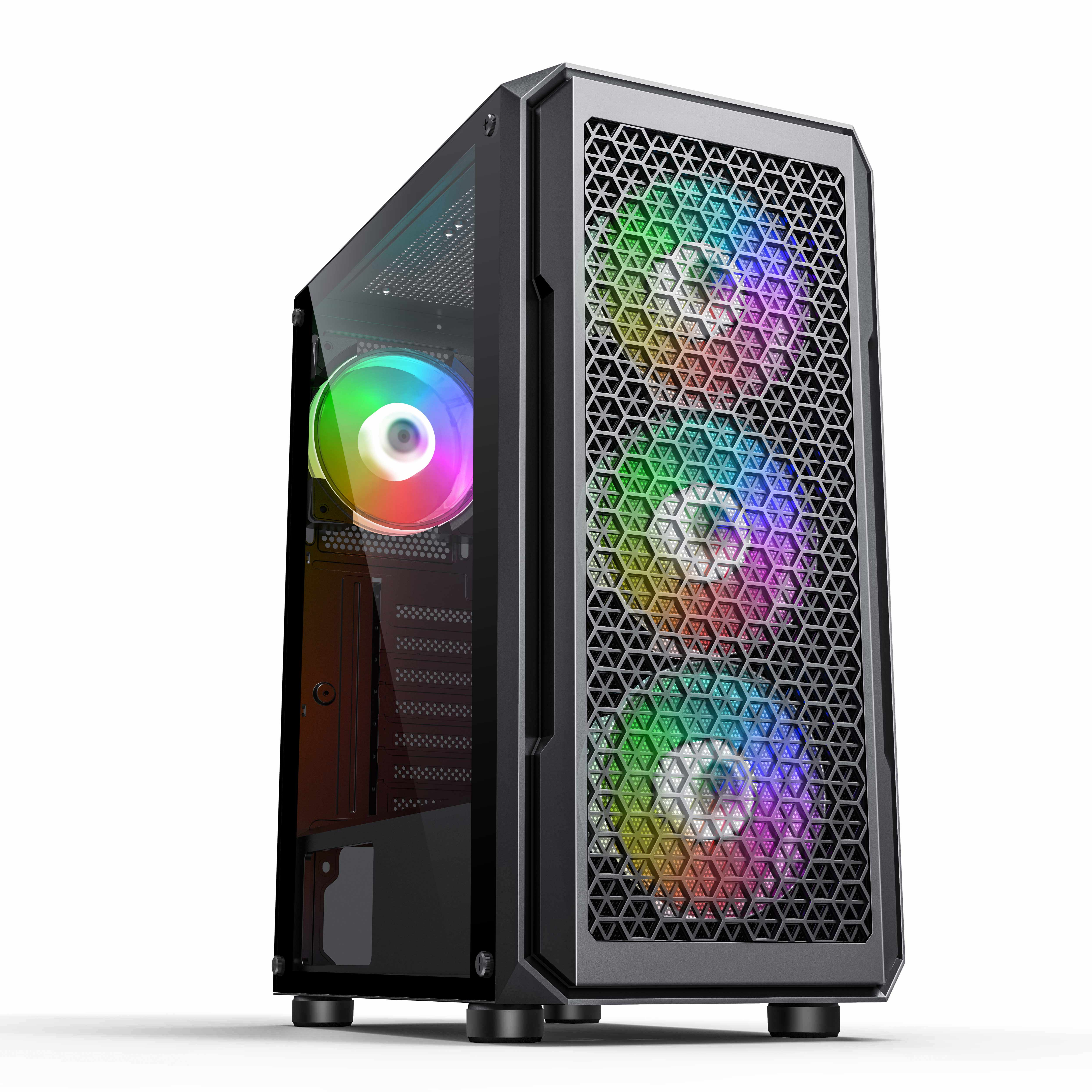SAMA 338 новый дизайн игровой корпус для ПК ATX корпус USB3.0 корпус для компьютера из закаленного стекла