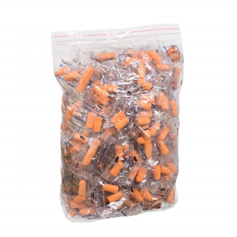 Universal PU Soft foam industrial noisy safety work Uncorded Disposable Noise cancelling ear plugs for sleep travel Shooting