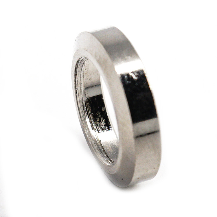 Custom M12 Black Nut Guitar Toggle Threaded Through Brass Nickel Plating CNC Turning For Mini Toggle Switches
