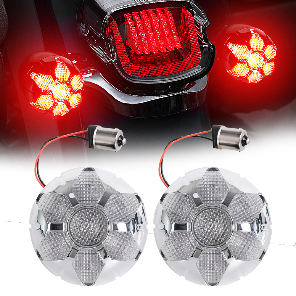 Newest Led Motorcycle Turn Signal Lights Unique Meteor Design Comet Turn Signal Brake Light Motorcycle Turn Signals For Harley
