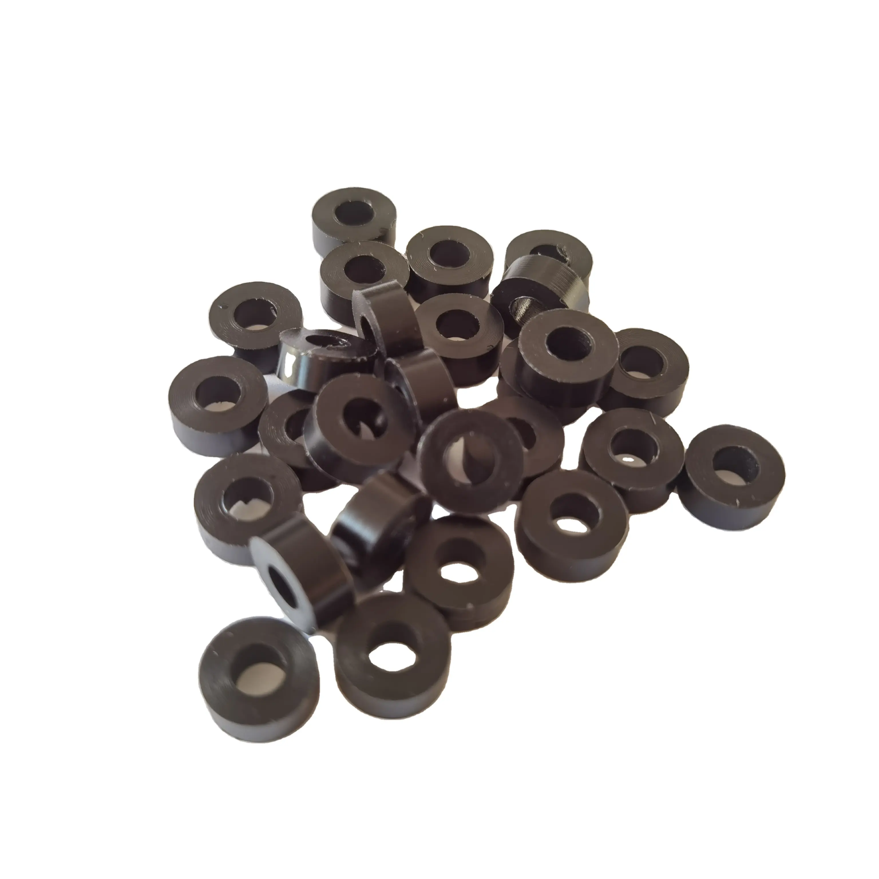 M5 M6 M8 M10 M14 Black plastic insulation flat washer heat protected nylon shim waterproof spacer thickened gasket in stock