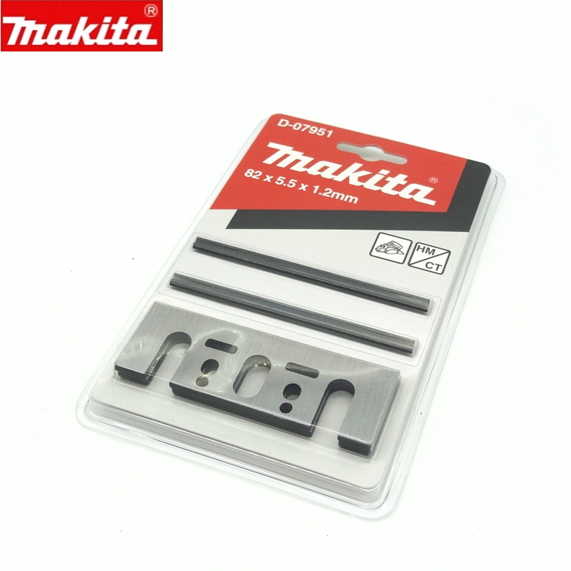 Оригинальное строгальное лезвие MAKITA HSS, высококачественное строгальное лезвие для электрического строгального станка 82 мм