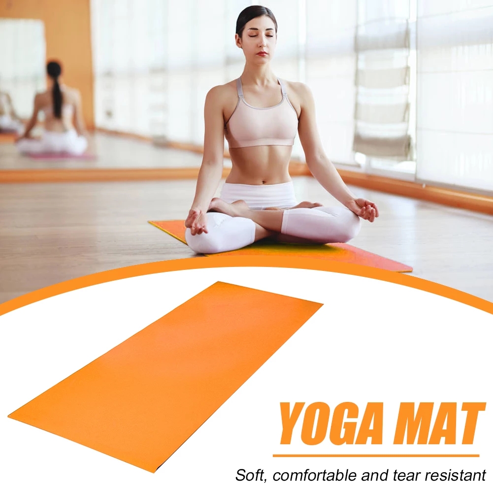 Yoga Mat Mat ProfessionalGym Eco-Friendly Double Colo