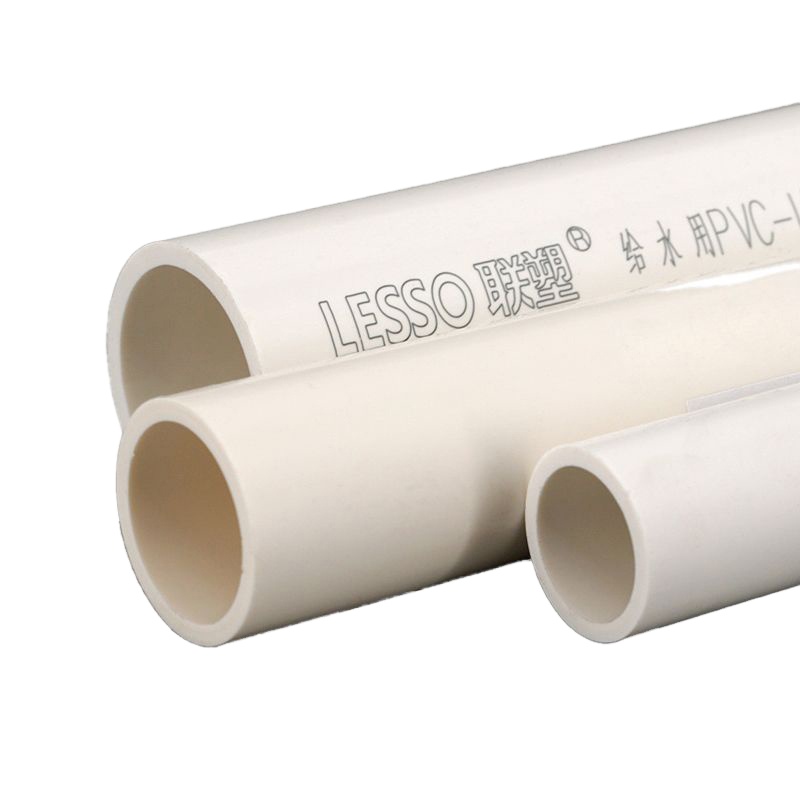 Заводская поставка PVC-U трубы 90 мм 110 мм цена НПВХ водопроводная труба и фитинги ПВХ пластиковая трубка для доставки воды и воздуха