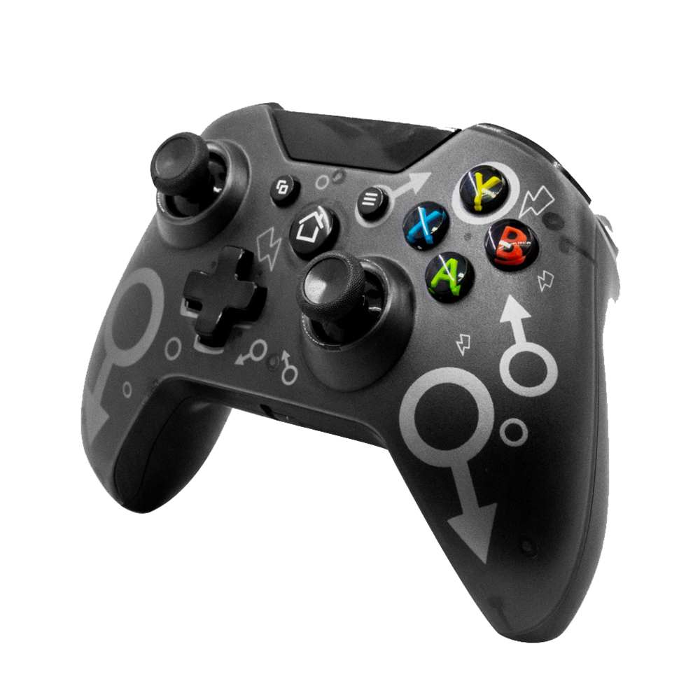 Беспроводной контроллер Honcam Para De Xbox One, встроенный 600 мАч перезаряжаемый аккумулятор с 2,4g приемником для Xbox 1 S X PC
