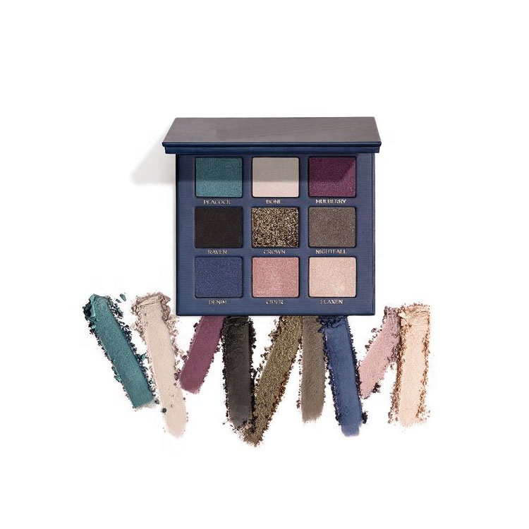 Private label eye shadow palette custom palette eyeshadow oem pink empty eyeshadow palette