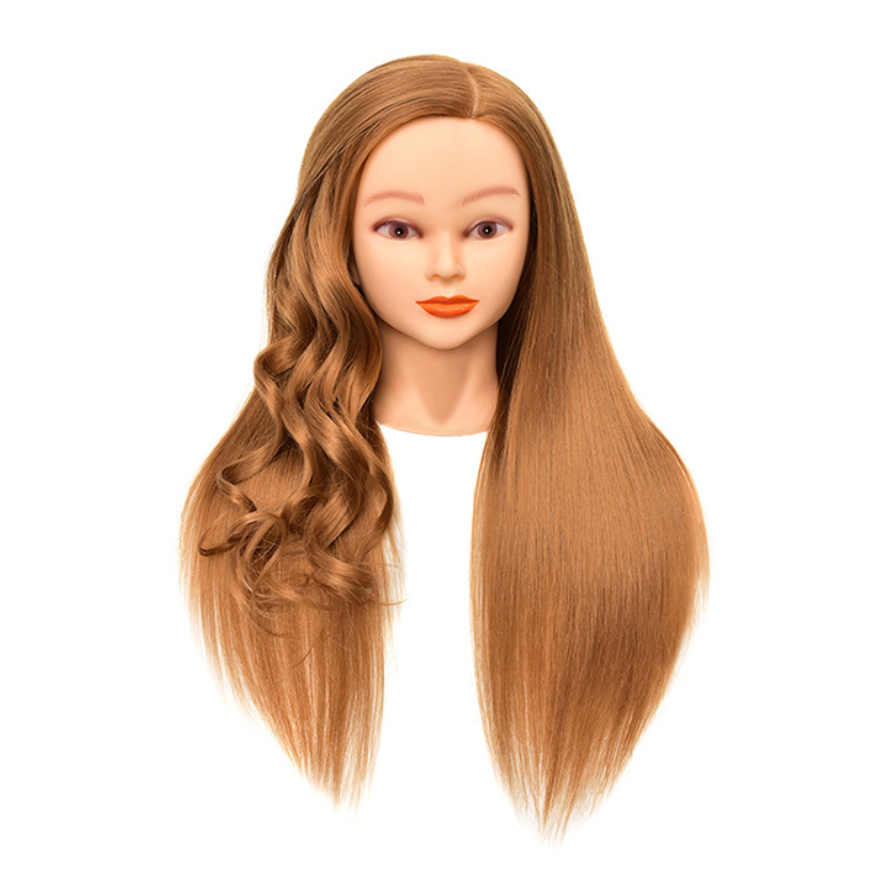 Mix synthetic Humen real hair Training Head Wig Mannequins Dummy Wholesale wig heads