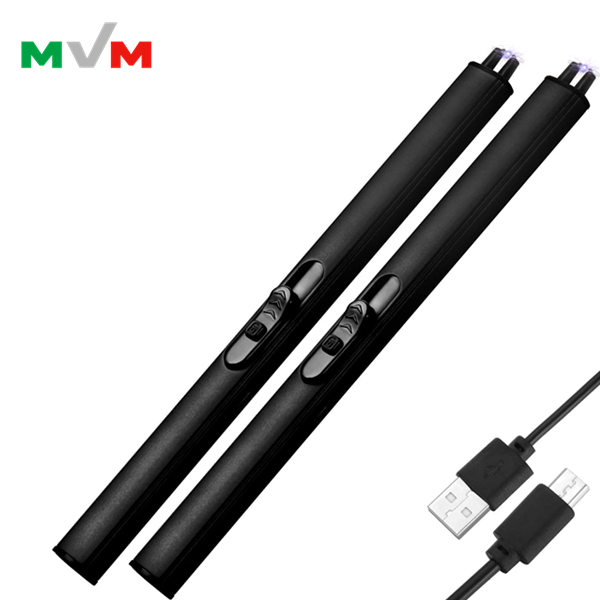 Длинная дуговая Зажигалка MLT258 с USB, плазменная мини-зажигалка для барбекю и кемпинга