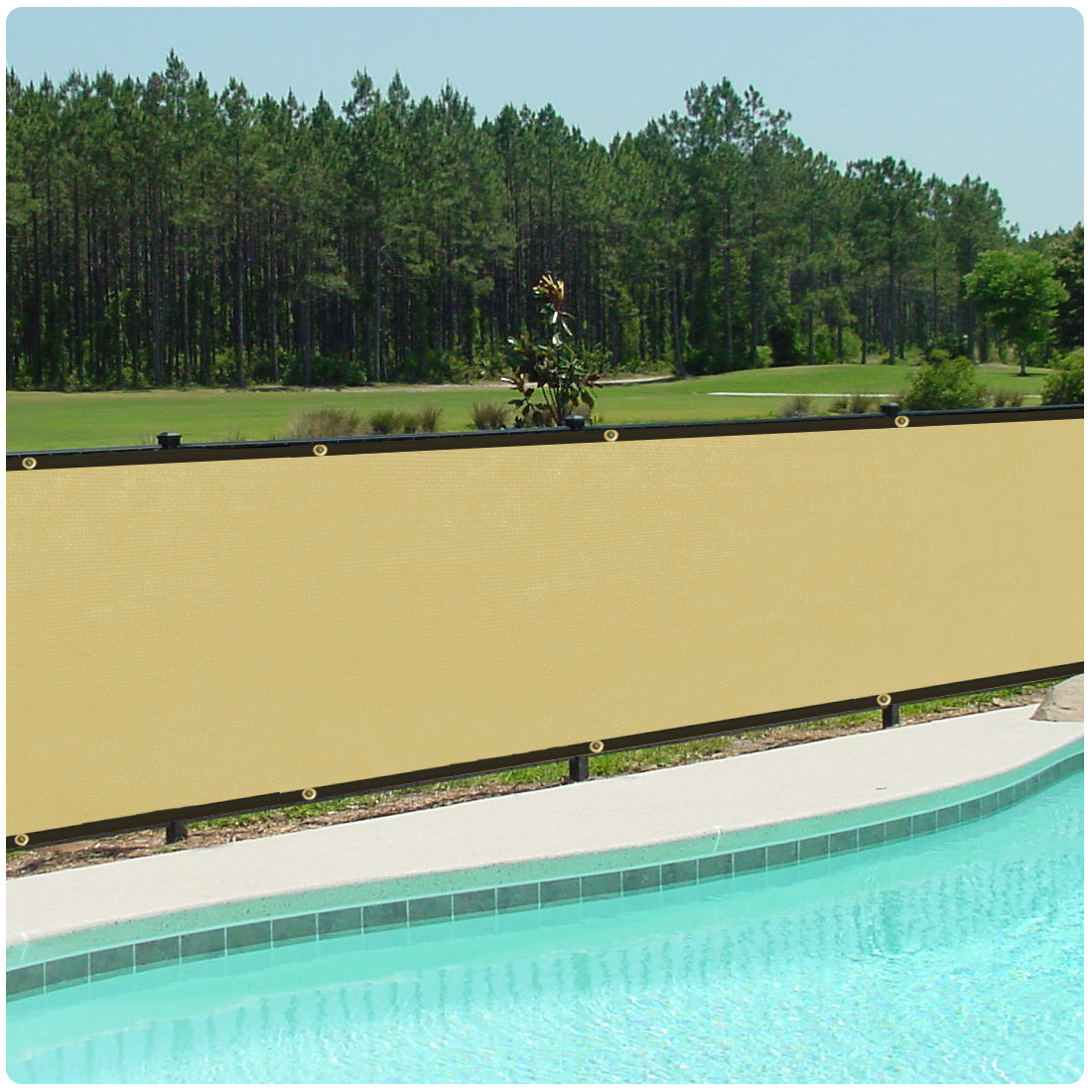height Balcony Privacy Screen Fence safety nylon durable plastic fence net fencing netting