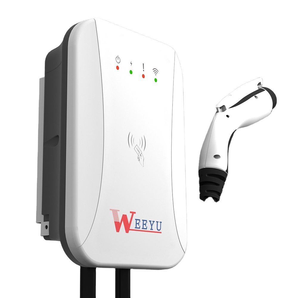 WEEYU 7kw J1772 Electric Vehicle Charging Cable EV Car Charger Station