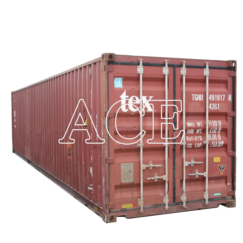 Cargo Worthy Used 40ft HC 40 ft Shipping Containers High Cube Second Hand for Sale 40 feet