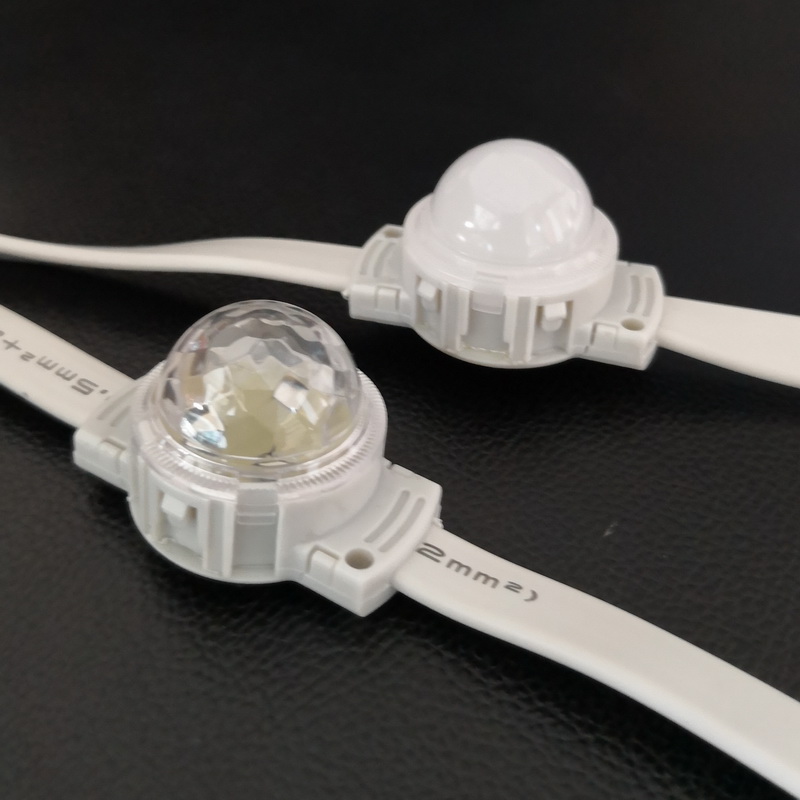 6 шт. SMD5050 dmx или IIC управление RGB IP68 ws2811 2812 rgb светодиодный пиксельный точечный модуль освещения для наружного фасадного освещения