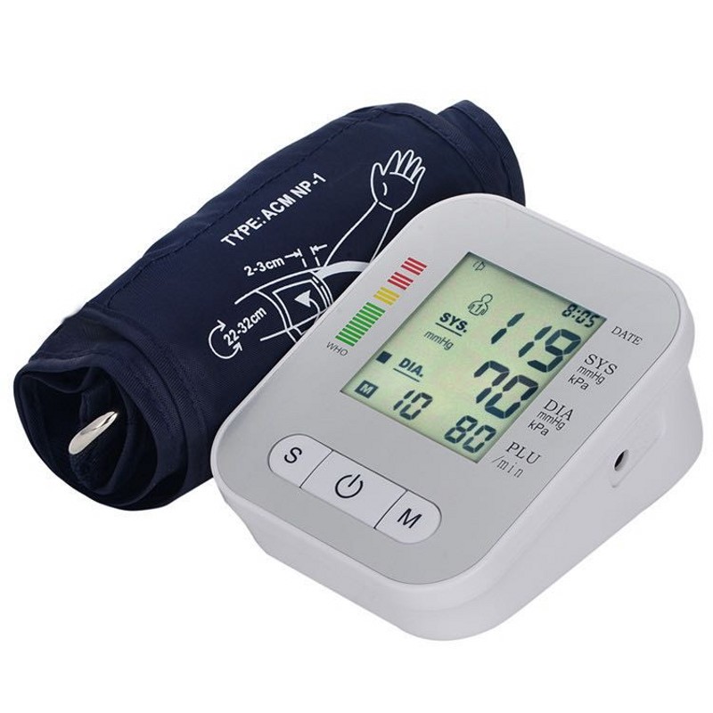 RAK289 Blood Pressure Monitor Arm Automatic Digital Sphygmomanometer with BP Cuff electronic Household Blood Pressure Monitor