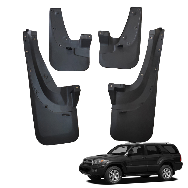 Car extior accessories body parts Splash Guards Fender Flares mudguard Mud flaps for Toyota 4 Runner 2003-2009