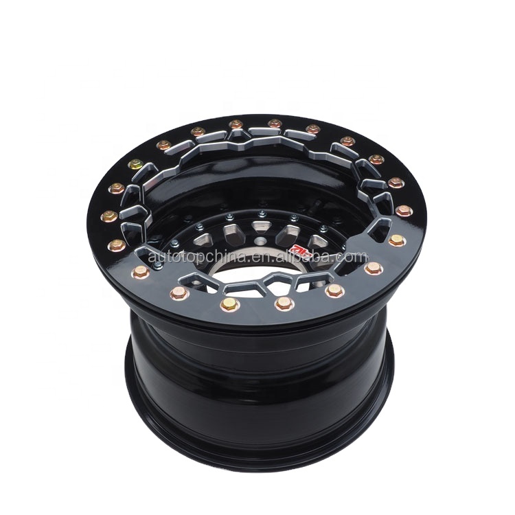 UTV Beadlock колеса, полностью рабочий, настоящий 3 шт. колеса пара 14x7 передние 14x10 задние колеса для мотоцикла