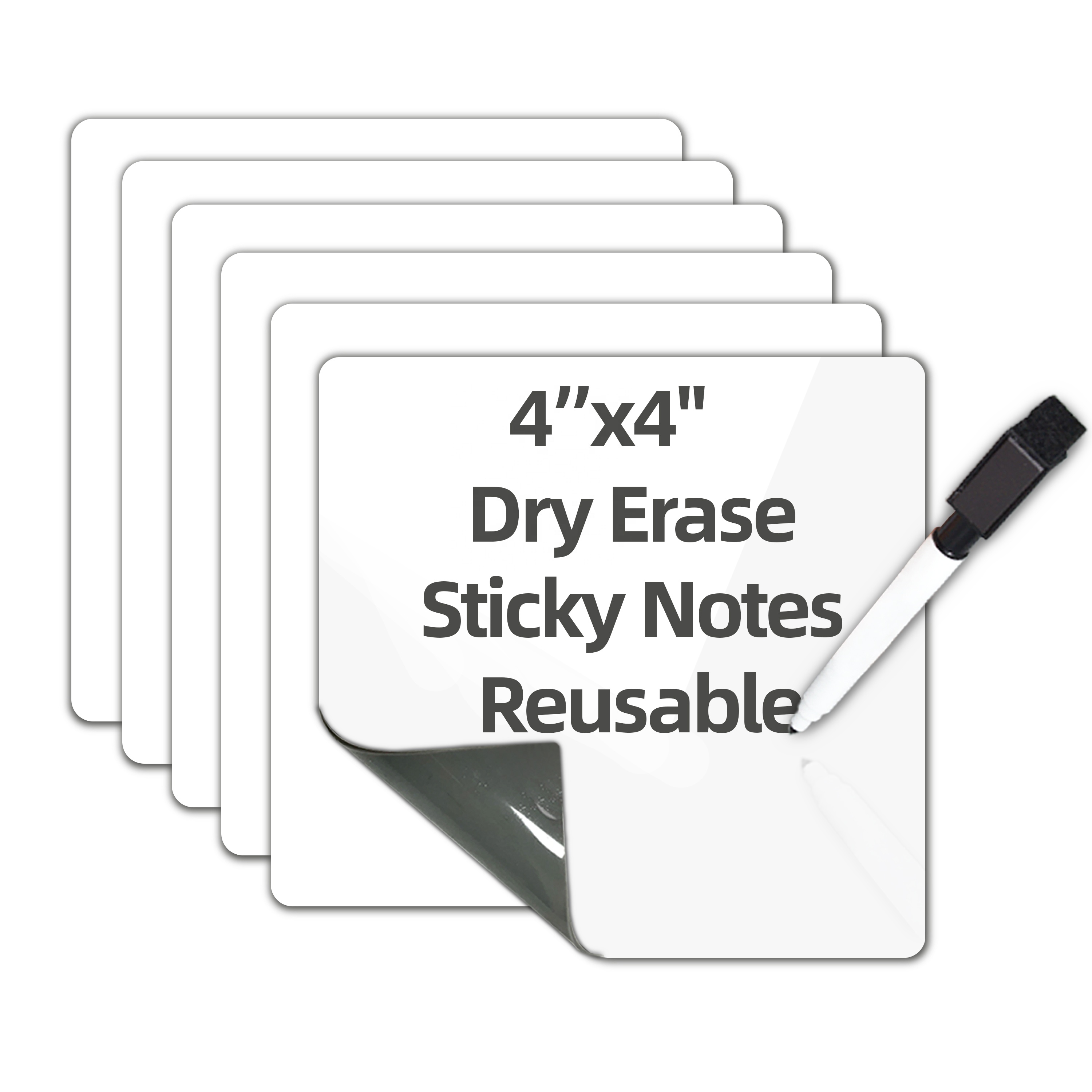 SN1.0-1 Yonglei nano reusable dry eraser memo pad sticky board for notes