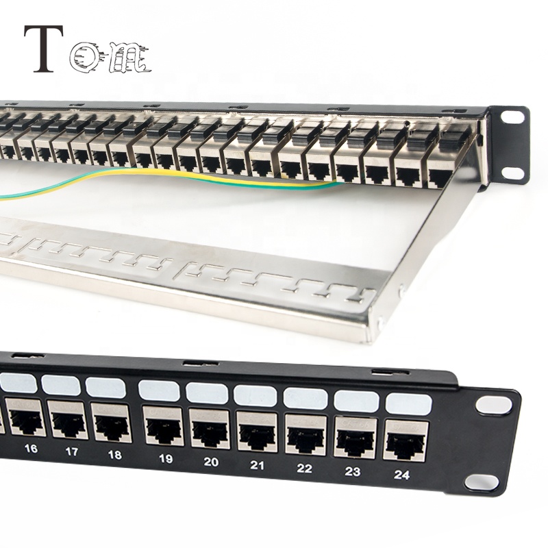 TOM-PN-23 STP онлайн Соединительная панель cat5e/cat6/cat6A Соединительная панель