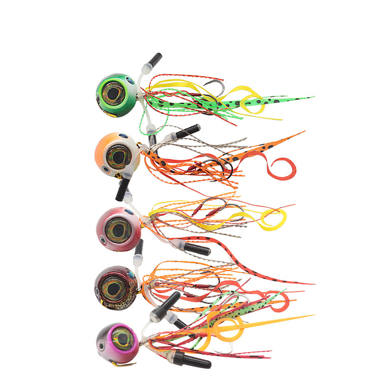60 г 80 г 100 г 120 г Kabura lure Pesca Slider Snapper Sea bream Jig head с юбкой lead jig jigging lure
