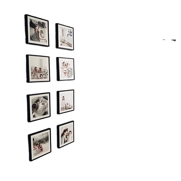 8x12 дюймов квадратные пластиковые рамки для фотографий