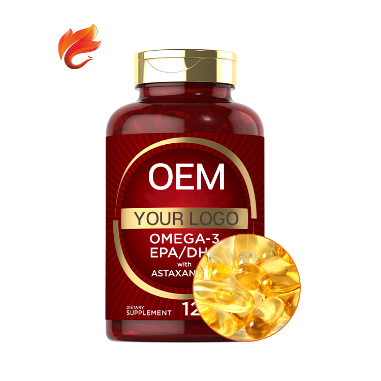 Мягкие гели Omega-3 (18/12 EPA / DHA) на заказ, английская упаковка
