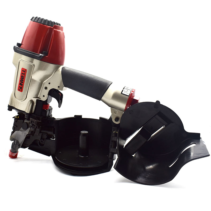 Construction tools air nail gun CN565B Coil Nailer with best price