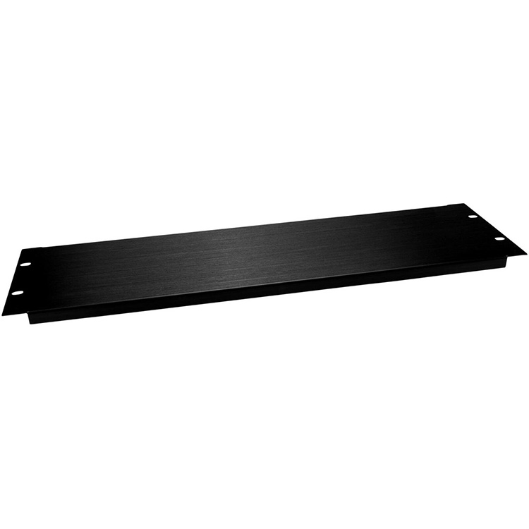 JH-Mech OEM/ODM Premium Aluminum Build and Anodized Finish 19" 2U Flat Rack Panel