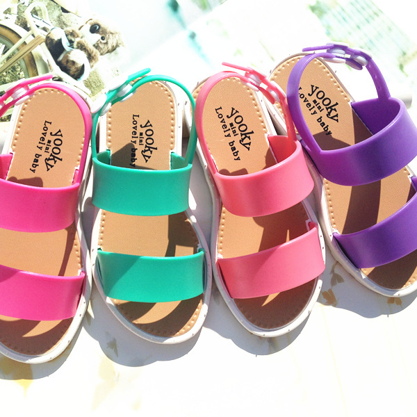 Summer 2020 new design children cute sandals girl soft bottom peep-toe kids sandals and slippers shoes