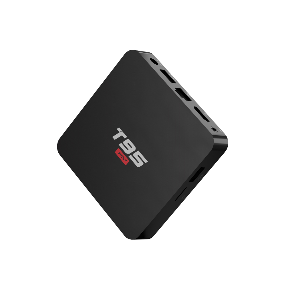 ТВ-приставка T95super на Android 10, 10,0 дюйма, 2 + 16 ГБ, 4 ядра, Wi-Fi 2,4 ГГц, 4K, HD