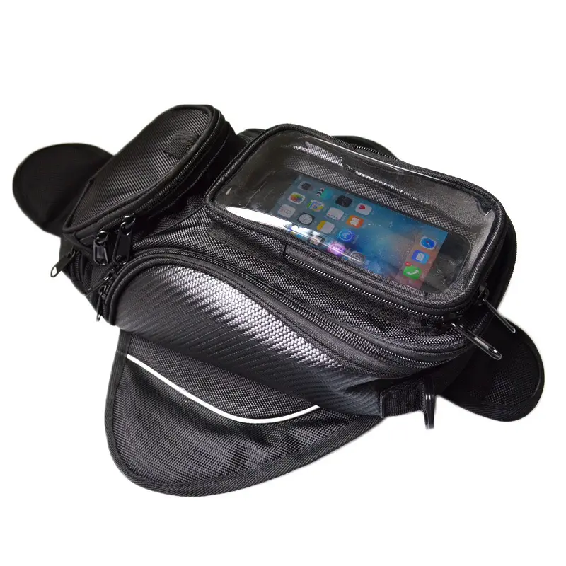 Водонепроницаемые мотоциклетные сумки для масляного бака, магнитная мотоциклетная сумка для резервуара, Защитная сумка для телефона
