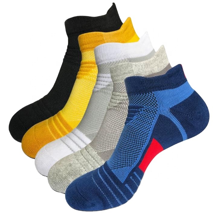 Autumn Winter Football Basketball Compression Towel Terry Cushion Crew Athletic Socks