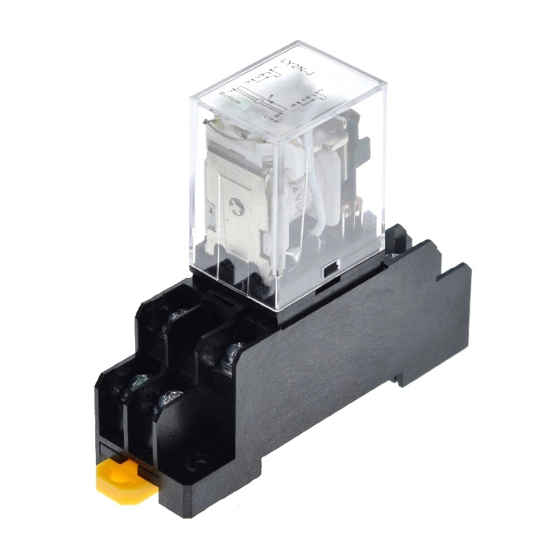 12V 24V DC 110V 220V AC 10A 8PIN катушки мощность реле DPDT LY2NJ HH62P HHC68A-2Z с цоколя