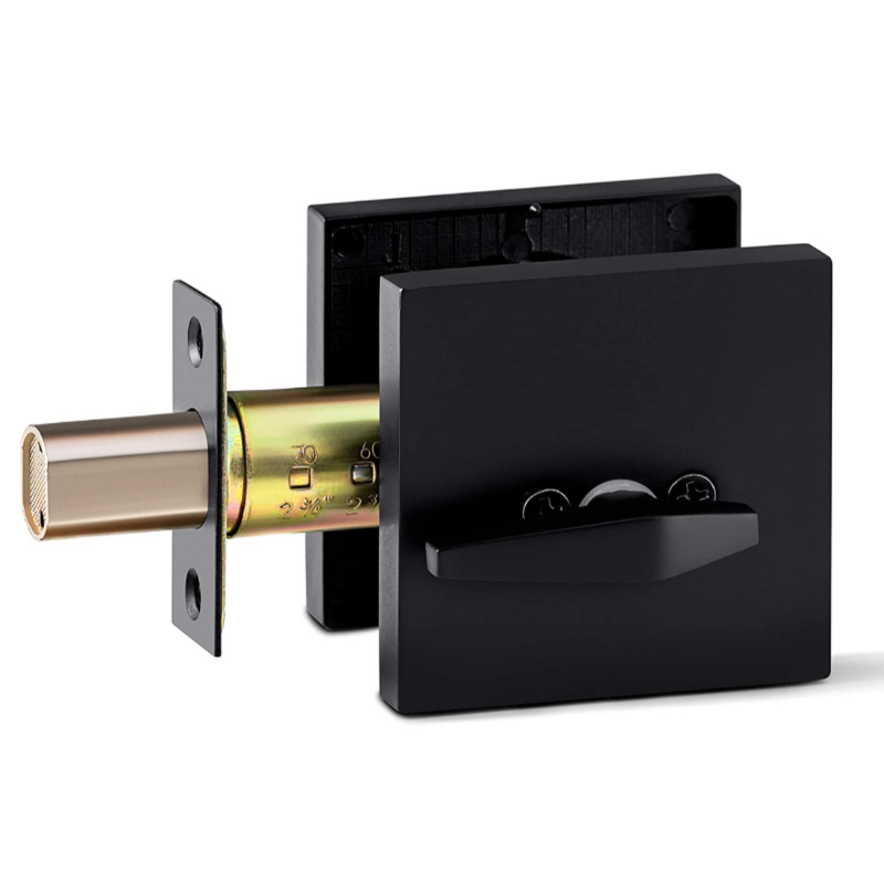 Contemporary Heavy Duty High-Security Keyed Entrance Single Cylinder Safes Deadbolt Lock