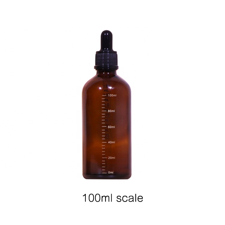 Wholesale 5Ml-100Ml Cosmetic Packaging Essential Oil Serum Bottles Glass Dropper Bottle Rose Gold Glass Dropper Bottle