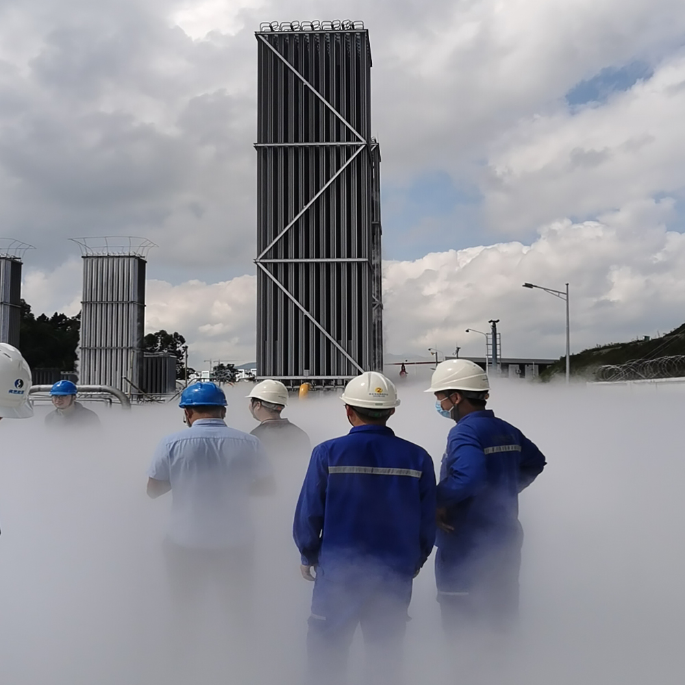 Lar/Lin/Lox/LCO2/LNG High Pressure Ambient Air Vaporizer Liquid Gas Vaporizer