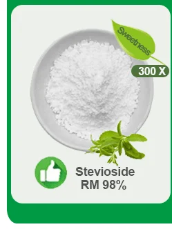 Wholesale Bulk High Quality Natural Stevia Extract Stevia Reb M 98% Stevioside RM 98%