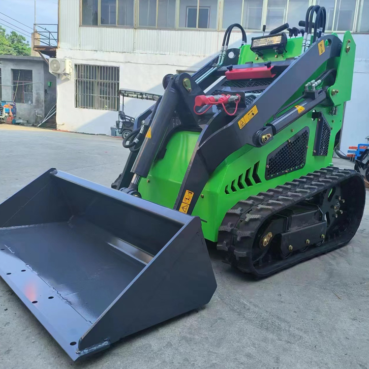 FACTORY OUTLET!!! Chinese skid steer loader 1000kg 1050kg 1200kg 1500kg snow blower skid steer loader with track sweeper