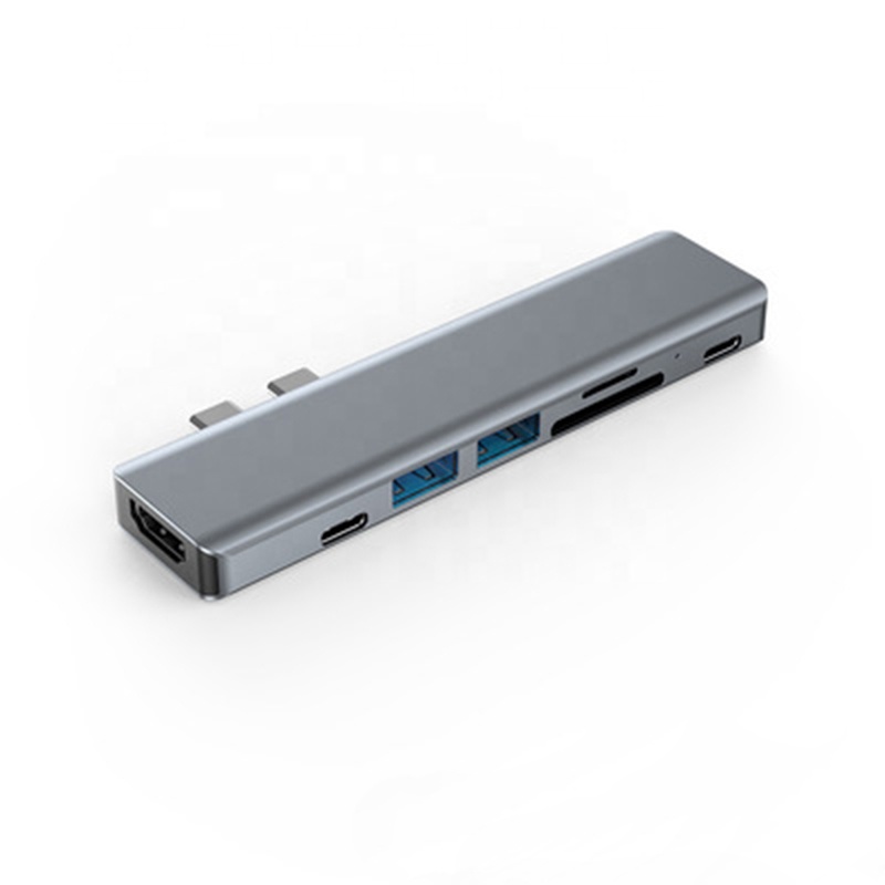 New 7-in-1 c-type hub multi-function adapter