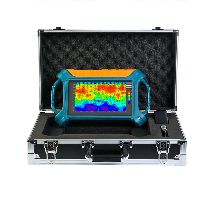 10.1" Android Touch Screen 3D/2D Image 16-channel High Density Water Finder For 3000m