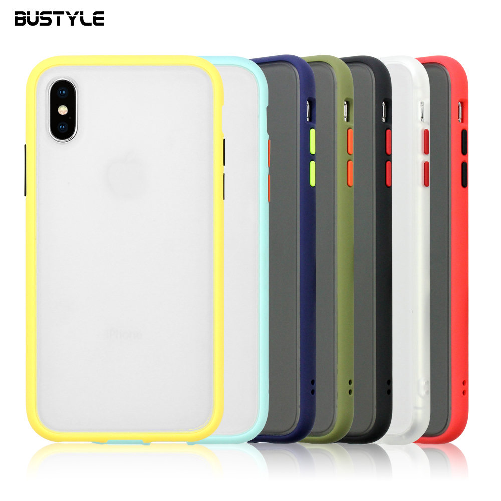 Противоударный чехол с низким минимальным заказом для iphone 11 pro max, 5,8, 6,1, 6,5 дюйма, жесткий поликарбонатный материал, матовый чехол из ТПУ для телефона 7, 8 x, xr, xs max