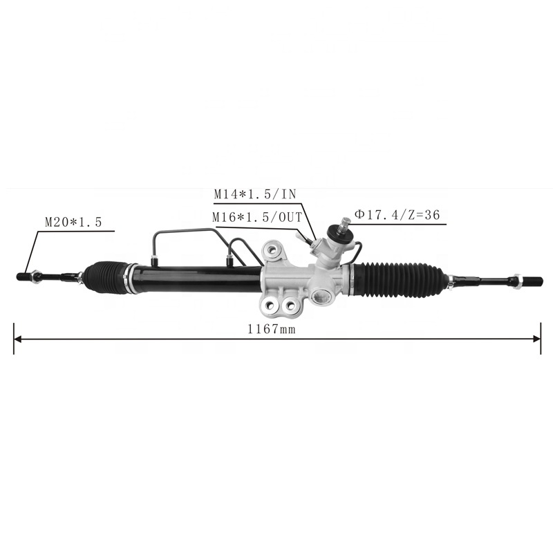 49001-3XT0A Power Steering Rack Gear Assy for Nissan E26 Nv350