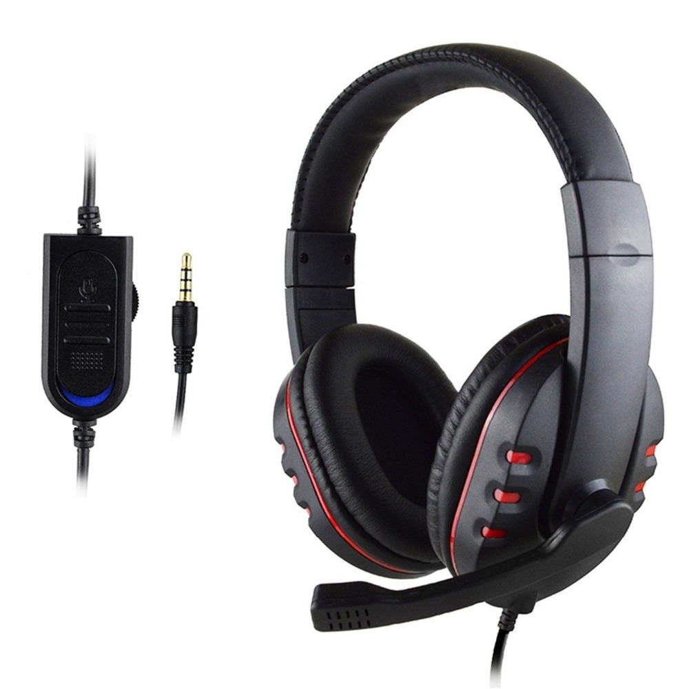 Наушники с микрофоном Hi-Fi игровая гарнитура компьютерные портативные наушники для ПК PS4 Xbox One мобильный игровой контроллер