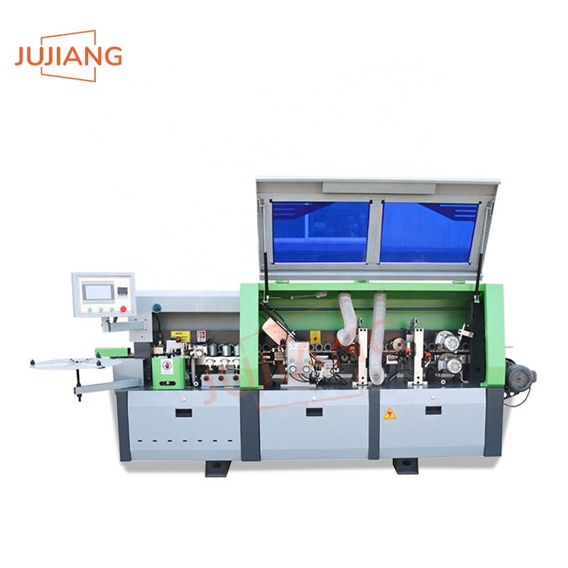 Jujiang EBJ515 напольное покрытие из дерева, ПВХ, фанера, и он имеет высокую эффективность шкаф автоматический кромкооблицовочный станок деревообрабатывающий Кромкооблицовочный станок для деревообработки